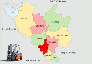 bản đồ huyện bến cát tỉnh bình dương